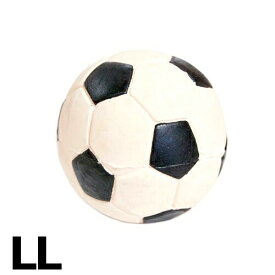 【店内ポイント最大40倍！本日限定！】ランコ LANCO サッカーボール LL 犬 おもちゃ ラテックストイ ボール 音が鳴る 柔らかい