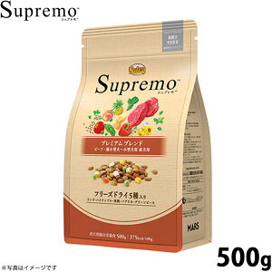 【店内ポイント最大39倍!本日限定!】ニュートロ シュプレモ 超小型犬〜小型犬用 成犬用 プレミアムブレンド ビーフ 500g 無添加 ドッグフード フリーズドライ 小粒