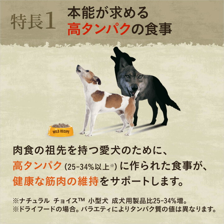 楽天市場 店内ポイント最大38倍 本日限定 ニュートロ ワイルドレシピ 超小型犬 小型犬用 成犬用 サーモン 4kg 穀物フリー 穀物不使用 グレインフリー 無添加 コジコジ