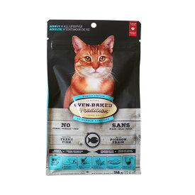 【店内ポイント最大43倍！本日限定！】オーブンベークド トラディション OVEN-BAKED TRADITION キャットフード アダルトフィッシュ 350g 成猫 無添加 オーブンベイクド