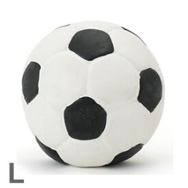 【店内ポイント最大40倍！本日限定！】ラテックスおもちゃ ランコ サッカーボール Lサイズ 犬用おもちゃ