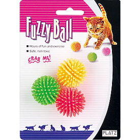 【店内ポイント最大45倍！本日限定！】キャットトーイ ファジーボール 3P 猫用品/ねこグッズ/ペットグッズ/ペット用品