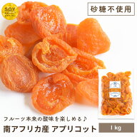 ファンシー アプリコット ドライアプリコット 南アフリカ産 1kg 砂糖不使用 フルーツ本来の酸味を楽しめ…