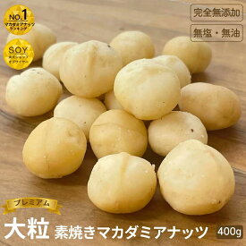 直火深煎り焙煎 ナッツ 専門店 プレミアム 大粒 素焼き マカダミアナッツ 400g 無添加 年に数回しか入荷しない大粒マカダミアナッツ本来の甘さ・香ばしさを引き出す為に 無塩 無油 で熟練職人が深煎りローストオリジナル直火焙煎 マカデミア ナッツ 上野 アメ横