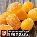 半生仕立て ジューシー ドライ金柑 300g ほろ苦 トロッと甘くて癖がなくすっきりした味わい今年はやや小粒になります 中は少し柔らかく半生仕上がり 砂糖漬け 風邪の民間薬とも呼ばれます ドライ きんかん 金柑　キンカン ドライフルーツ 専門店 上野 アメ横