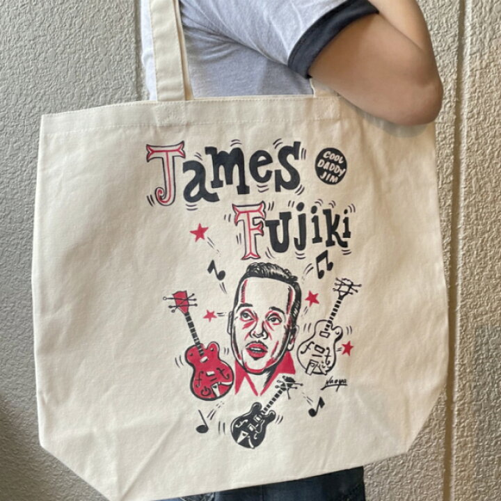 楽天市場】グッドロッキンBIGキャンバストートバッグ James FujikiGood 