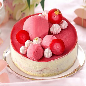 アイスケーキ ベリーストロベリーチーズパイ5号(直径15cm) アイスデコレーション ストロベリー 苺 いちご 送料無料 お中元 夏 ギフト 2025 贈り物 ろうそく 数字 ケーキ メッセージ プレート プレゼント 小島屋乳業製菓　新宿Kojimaya