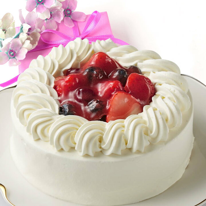 楽天市場 苺と木の実のショートケーキ5号 直径15cm 送料無料 イチゴ ショートケーキ 苺ケーキ いちご 誕生日 バースデー スイーツ ギフト パーティー ホールケーキ 小島屋乳業製菓 新宿kojimaya 新宿kojimaya楽天市場店