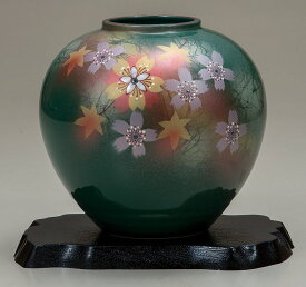 楽天市場 九谷焼 陶器 花瓶 花舞の通販