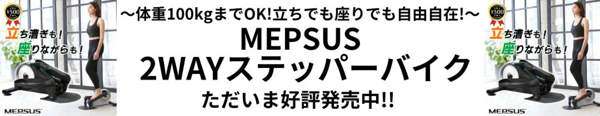MEPSUS2WAYステッパーバイク