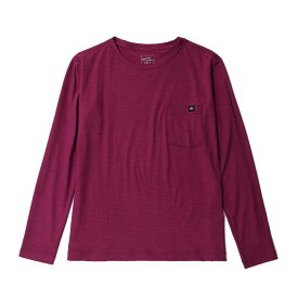 【最大P5倍！4/29迄】FOREST WARDROBE フォレストワードローブ ウィメンズ 150 フィール メリノ ロングスリーブティー / Ws 150 FEEL MERINO LS TEE / FW1402002PPL