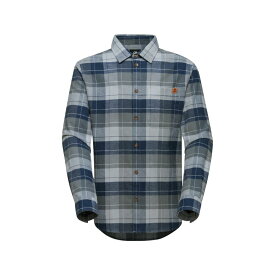 【最大P15倍！4/20迄】MAMMUT マムート トロヴァット ロングスリーブシャツ（メンズ）/ steel－marine Trovat Longsleeve Shirt Men 1015－01350 0073