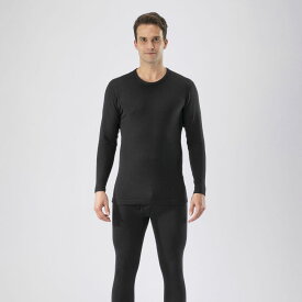 【アウトレット】MIZUNO ミズノ［発熱素材］ ブレスサーモアンダーウエア 厚手ウール for 極寒 クルーネック長袖シャツ［メンズ］/ C2JAA601 09