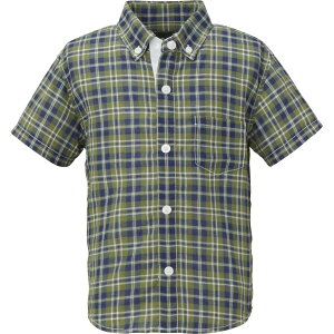 yAEgbgzTHE NORTH FACE UEm[XEtFCX V[gX[u ~[VcmLbYn/ J[FGiO[j/ kids SS RAMIE SHIRT NRJ21502 G