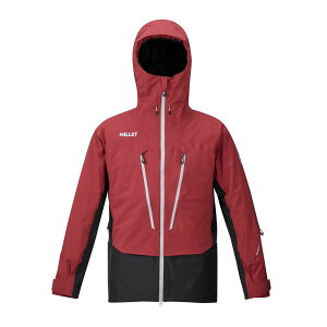 �y�N���A�����X�zMILLET �~���[ / �e�B�t�H�� �E�H�[�� �l�N�X�g �X�e�B�[�v �W���P�b�g�m�����Y�n/ �J���[�FN9824�iDEEP RED/NOIR�j / TYPHON WARM NX STEEP JKT M MIV03153 N9824