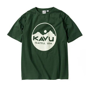 �y�ő�P10�{�I4/11 1:59���zKAVU �J�u�[�m�����Y�n �T�[�N�����S T�V���c / Circle Logo Tee 19821827038 GRN