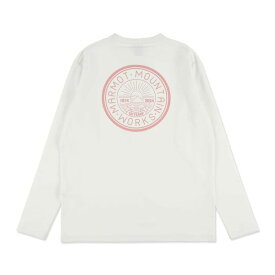 【期間限定10%OFFクーポン】NEW! Marmot マーモット ウィメンズ 50th アニバーサリースタンプ ロングスリーブTシャツ / TSSWC409 BWT