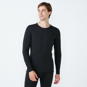 �y�ő�P5�{�I12/17���zNEW! MIZUNO �~�Y�m �m�z�����M�n�u���X�T�[���A���_�[�E�G�A ���� for Active �N���[�l�b�N�����V���c�m�����Y�n / �J���[�F09�i�u���b�N�j/ BREATH THERMO C2JAC731_09