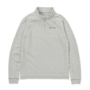 �y�N���A�����X�zMarmot �}�[���b�g / �N���C���E�[���X�L���n�[�t�W�b�v�����O�X���[�u[�E�B�����Y] / �J���[�FC024�i�V���o�[�j / Ws Climb Wool Half-zip L/S MTFW25WLS084_SV