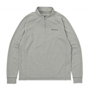 �y�N���A�����X�zMarmot �}�[���b�g / �N���C���E�[���X�L���n�[�t�W�b�v�����O�X���[�u[�����Y] / �J���[�FC024�i�V���o�[�j / Climb Wool Half-zip L/S MTFW25MLS083_SV