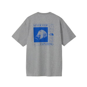 �y�N���A�����X�zTHE NORTH FACE �U�E�m�[�X�E�t�F�C�X �V���[�g�X���[�u���C�Y�I�u�h�[���e�B�[�m���j�Z�b�N�X�n/ �J���[�FZ�i�~�b�N�X�O���[�j/ SS RAYS OF DAWN TEE NT82530 Z