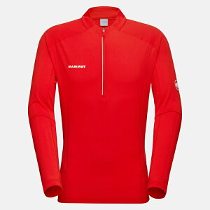 �y�ő�P5�{�I5/17���zMAMMUT �}���[�g �G�i�W�[ �t�@�[�X�g���C���[ �n�[�t �W�b�v �����O�X���[�u �A�W�A���t�B�b�g�m�����Y�n/ �J���[�F3778�iMAMMUT red�j/ Aenergy FL Half Zip Longsleeve AF Men 1016-01310 37