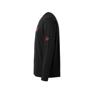 �y�ő�P5�{�I5/30���zMAMMUT �}���[�g QD ���S �v�����g �����O�X���[�u T�V���c �A�W�A���t�B�b�g �N���V�b�N�m�����Y�n/ �J���[�F0001�iblack�j/ QD Logo Print Longsleeve T-Shirts AF Men Classic 1016-02250 0001