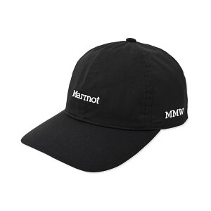 �y�N���A�����X�z Marmot �}�[���b�g / �V�b�N�X�p�l���L���b�v / �J���[�FC001�iBLACK�j / 6Panel Cap MTUHG204_C001