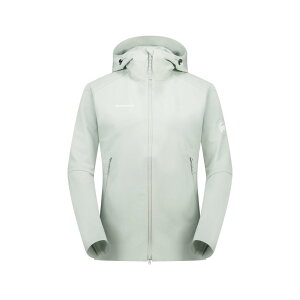�y�ő�P5�{�I10/31���zNEW! MAMMUT �}���[�g �}�N�� 2.0 �\�t�g�V�F�� �t�[�f�b�h �W���P�b�g �A�W�A���t�B�b�g�m���f�B�[�X�n / �J���[�F1288�isilver sage�j/ Macun 2.0 SO Hooded Jacket AF Women 106105-1288