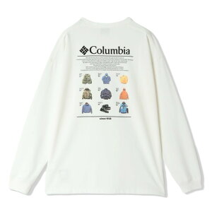 �y�ő�P10�{�I4/1���zNEW! Columbia �R�����r�A ���X�g�u���b�N�����O�X���[�u�O���t�B�b�NT�V���c�m���j�Z�b�N�X�n / �J���[�F125�iSea Salt�j/ Lost Brook Long Sleeve Graphic T PM0325_125