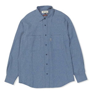 �y�ő�P10�{�I6/26 1:59���zNEW! Foxfire �t�H�b�N�X�t�@�C���[ SC�E�F�[�u���b�g�V���c[���j�Z�b�N�X] / �J���[�F040�i�u���[�j/ SC Wavelet shirt 5212637_040