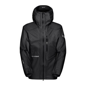 NEW! MAMMUT �}���[�g �A�C�K�[ �m�[�h�����h ���C�g �n�[�h�V�F�� �t�[�f�b�h �W���P�b�g�m�����Y�n / �J���[�F0001�iblack�j/ Eiger Nordwand Light HS Hooded Jacket Men 1010-32500 0001
