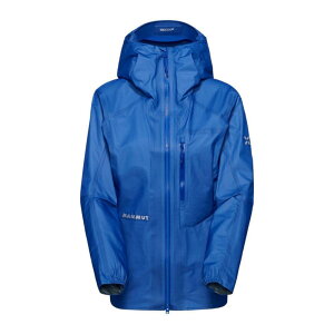 NEW! MAMMUT �}���[�g �A�C�K�[ �m�[�h�����h ���C�g �n�[�h�V�F�� �t�[�f�b�h �W���P�b�g�m���f�B�[�X�n / �J���[�F50643�ieiger blue�j/ Eiger Nordwand Light HS Hooded Jacket Women 1010-32510 50643