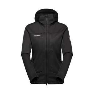 NEW! MAMMUT �}���[�g �A���e�B���C�g 8 �\�t�g�V�F�� �t�[�f�b�h �W���P�b�g �A�W�A���t�B�b�g�m���f�B�[�X�n / �J���[�F0001�iblack�j/ Ultimate VIII SO Hooded Jacket AF Women 1011-02660 0001