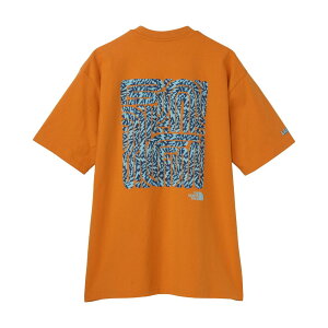�y�N���A�����X�zTHE NORTH FACE �U�E�m�[�X�E�t�F�C�X �V���[�g�X���[�u���C�o�b�N�g���C�o���e�B�[�m���j�Z�b�N�X�n / �J���[�FDO�i�_�X�g�I�����W�j/ Short Sleeve blueprint graphic tee NT12610-DO