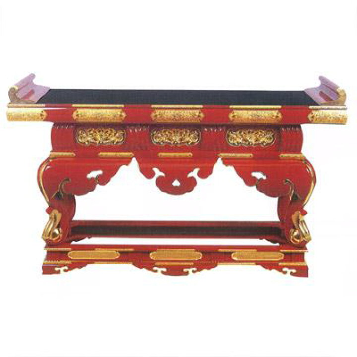 立焼香机 3尺 黒塗 金箔 面金 金具打 四方（≪人気≫寺院用 仏具 (各 