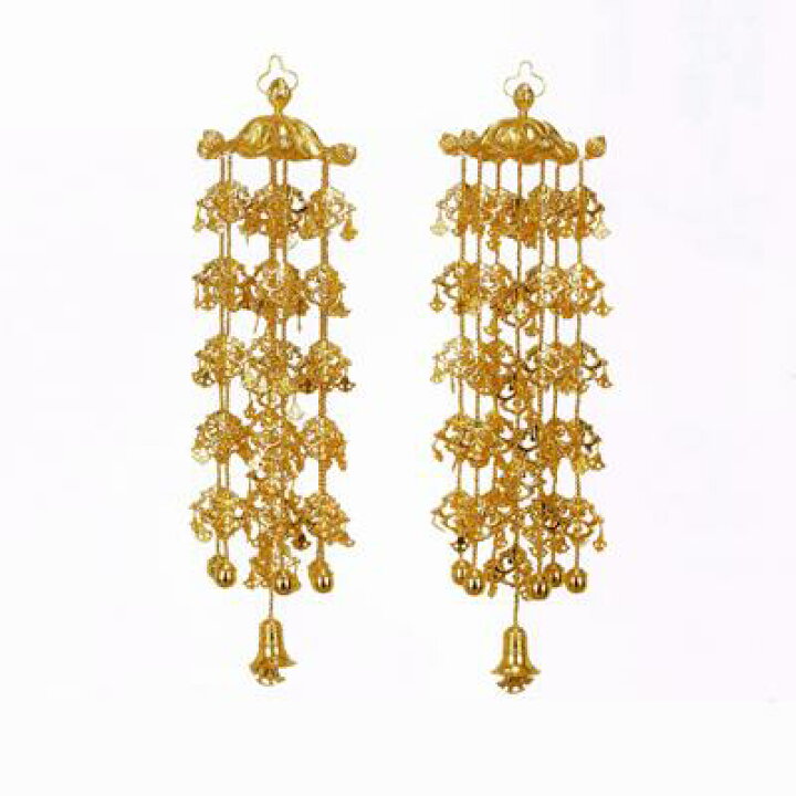 楽天市場】【寺院用】 蓮傘隅珱珞/隅瓔珞 一対 本金箔押 珱珞P三×5段×7  