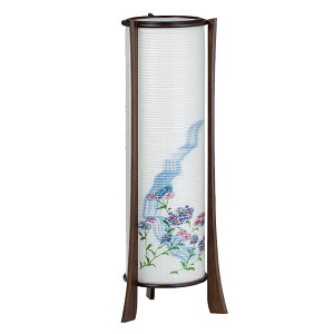 和照灯 紫苑 外絹張二重 盆提灯 和照灯 盆ちょうちん お盆 初盆 提灯 仏具 モダン おしゃれ 日本製 岐阜提灯 NO.2917【納期目安:通常2〜4営業日発送】