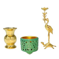 楽天市場】三具足 鶴亀の通販 