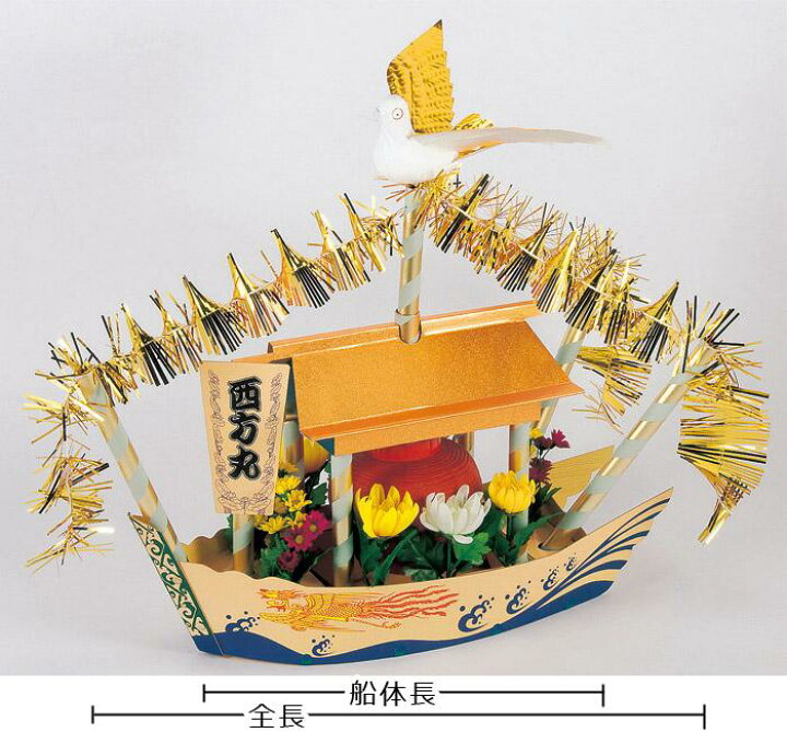 楽天市場】【盆用品】精霊船/精霊舟(しょうろうぶね/しょうりょうぶね  