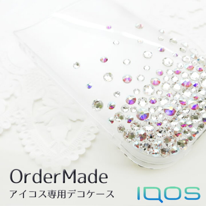 楽天市場】【送料無料】デコ IQOS（アイコス）ケース☆スワロフスキー 