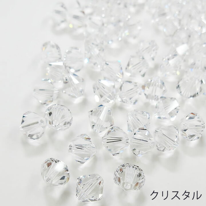 楽天市場】プレシオサ 3mm 4mm 5mm 6mmガラスビーズ ソロバン パーツ 