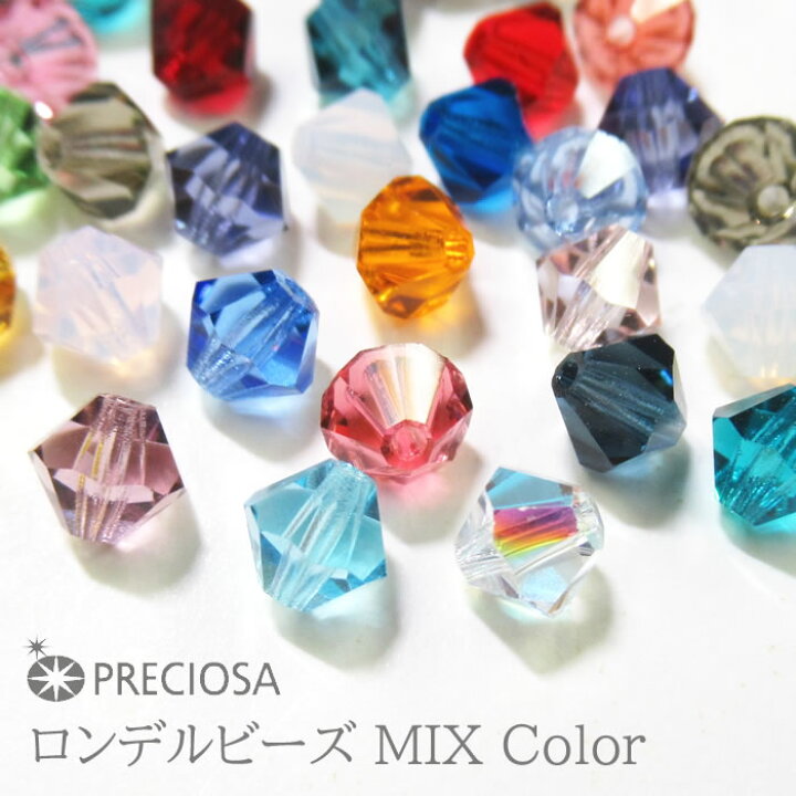 楽天市場】ハンドメイド ビーズ プレシオサ チェコビーズ 【カラーMIX 