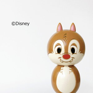 デール こけし【 卯三郎こけし 】 リス Disney 映画 プレゼント ギフト かわいい おうち時間 暮らし stayhome 癒し インテリア 木製 日本製 伝統工芸品 卯三郎こけし 雑貨 置物 グッズ コラボ コ