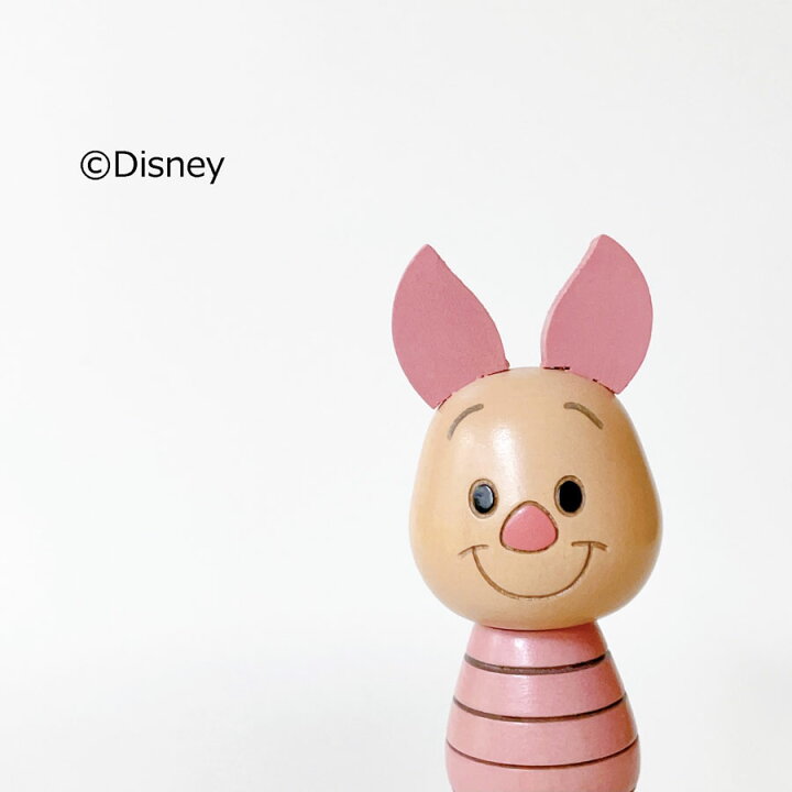 楽天市場 ピグレット こけし 卯三郎こけし Disney 母の日 プレゼント ギフト かわいい おうち時間 暮らし クマのぷーさん Stayhome 癒し インテリア 木製 卯三郎 こけし 日本製 伝統工芸品 ピンク 子ブタ 卯三郎こけし 雑貨 置物 グッズ コラボ コラボレーション