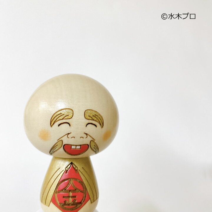 楽天市場 子なき爺 こけし キャラクターこけし プレゼント ギフト かわいい おうち時間 暮らし Stayhome 癒し インテリア 木製 日本製 伝統工芸品 おじいちゃん 敬老の日 妖怪 こけし屋 卯三郎の孫