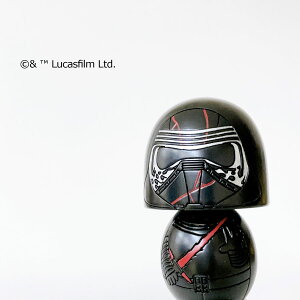 STAR WARS カイロ・レン こけし 【 卯三郎こけし 】 スターウォーズ プレゼント ギフト かわいい おうち時間 暮らし stayhome 癒し インテリア 木製 日本製 伝統工芸品 父の日 贈り物 置物 グッズ