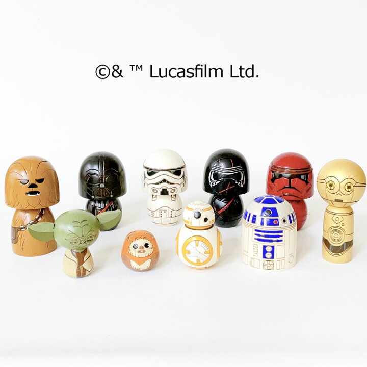 楽天市場】STAR WARS C-3PO こけし 【 卯三郎こけし 】 スターウォーズ 