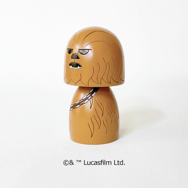 楽天市場】STAR WARS チューバッカ こけし 【 卯三郎こけし 】 スター 