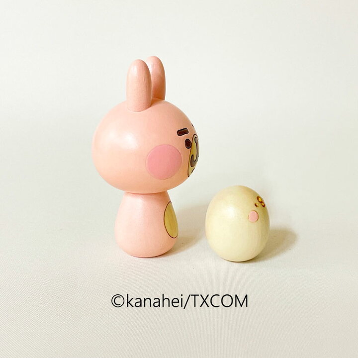 楽天市場】カナヘイ こけし ピスケ＆うさぎ 【 卯三郎こけし 